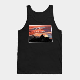 Colorado State Landscape Tank Top